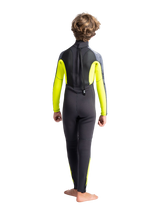 C-Skins Junior Element 3/2 Wetsuit - Anthracite/Yellow/Black Tie-Dye