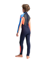 C-Skins Junior Element 3/2 Wetsuit - Slate/Red/Blue Tie-Dye