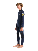 C-Skins Junior NuWave Element 3/2 Wetsuit  - Bluestone/Slate/Multi
