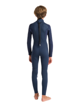 C-Skins Junior NuWave Element 3/2 Wetsuit  - Bluestone/Slate/Multi