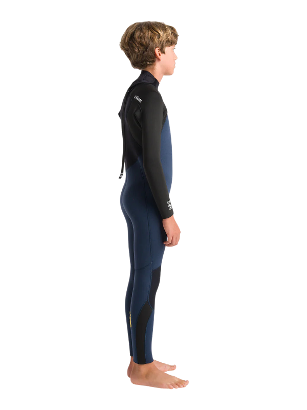 C-Skins Junior NuWave Legend 4/3 Wetsuit - Bluestone/Slate/Multi
