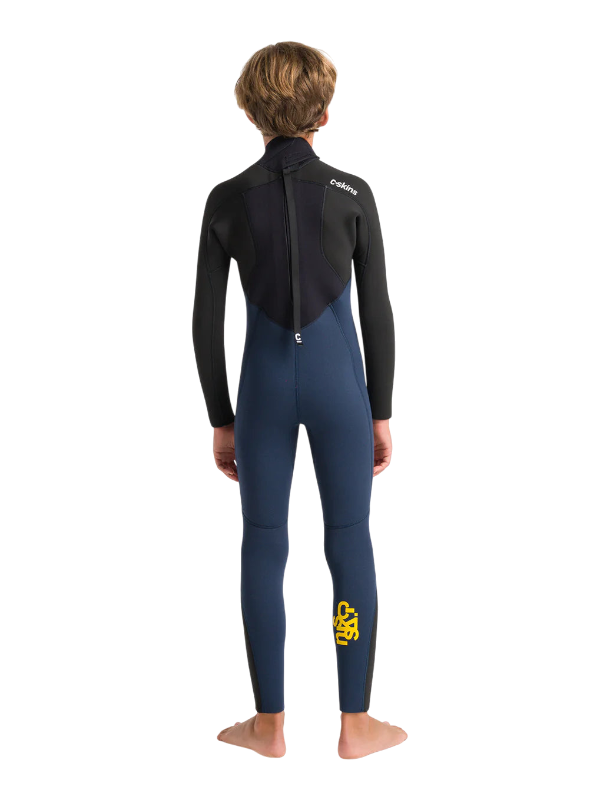 C-Skins Junior NuWave Legend 4/3 Wetsuit - Bluestone/Slate/Multi