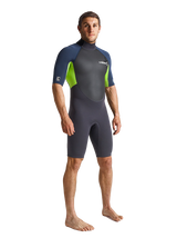 C-Skins Mens Element 3/2 Shorty - Black/Lime