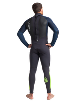 C-Skins Mens Element 3/2 Wetsuit - Anthracite/Slate/Lime
