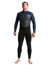 C-Skins Mens Legend 5/4/3 Wetsuit - Black/Slate/Navy/Grey