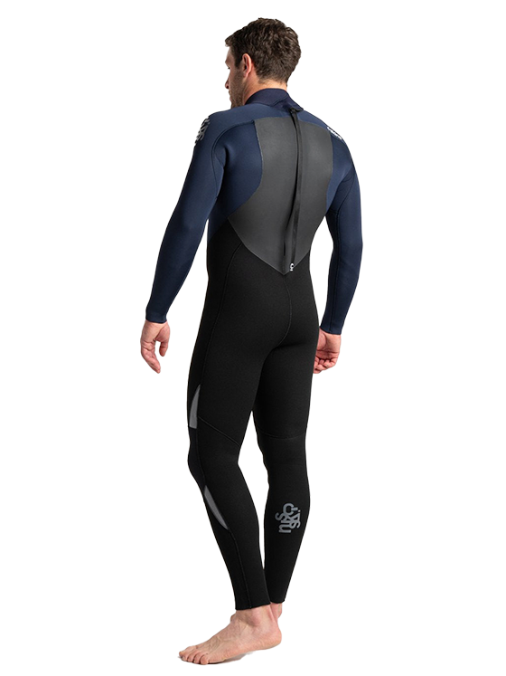 C-Skins Mens Legend 5/4/3 Wetsuit - Black/Slate/Navy/Grey