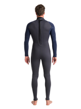 C-Skins Mens NuWave Element 3/2 Wetsuit - Anthracite/Slate/Saffron