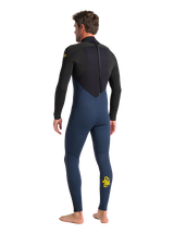 C-Skins Mens NuWave Legend 4/3 Wetsuit - Bluestone/Black/Saffron