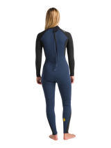 C-Skins Womens NuWave Surflite 4/3 Wetsuit - Bluestone/Black/Saffron