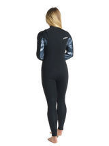 C-Skins Womens Solace 5/4 Chest Zip Wetsuit - Black/ Tropical
