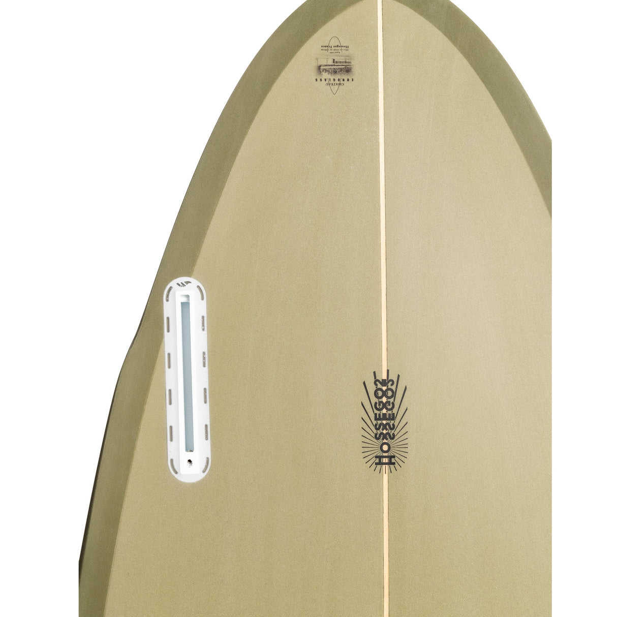 Christiaan Bradley Hossego2 6'0 Surfboard Futures - Olive Green-Hardboards-troggs.com