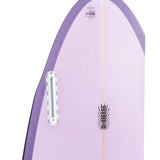 Christiaan Bradley Hossego2 6'6 Surfboard Futures - Purple-Hardboards-troggs.com