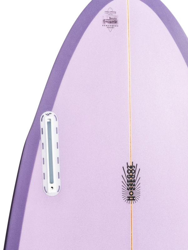 Christiaan Bradley Hossego2 6'6 Surfboard Futures - Purple