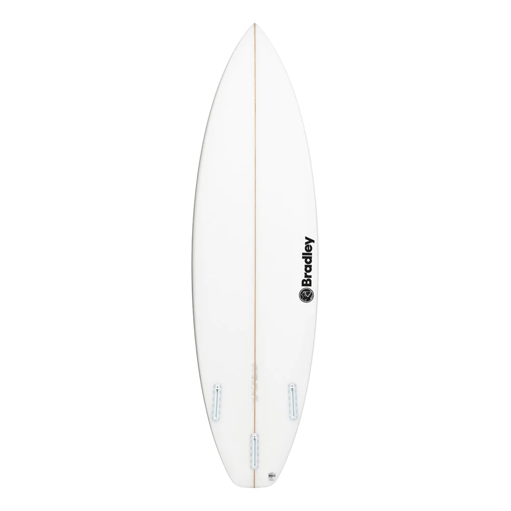 Christiaan Bradley The One 5ft 11 (27.5L) Surfboard Futures - White-Hardboards-troggs.com