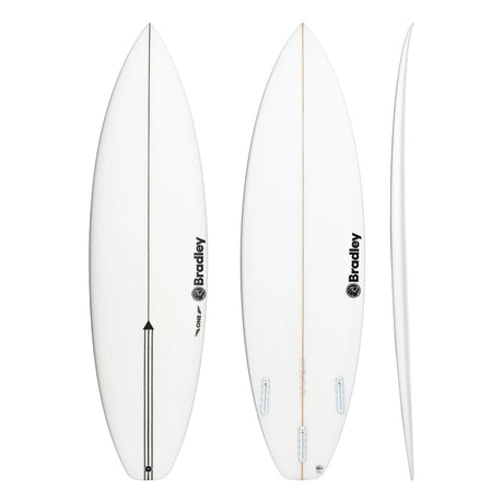 Christiaan Bradley The One 5ft 11 (27.5L) Surfboard Futures - White-Hardboards-troggs.com