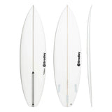 Christiaan Bradley The One 6ft 00 (28.2L) Surfboard Futures - White-Hardboards-troggs.com