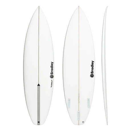Christiaan Bradley The One 6ft 02 (30.5L) Surfboard Futures - White-Hardboards-troggs.com