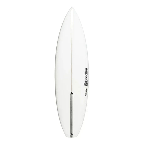 Christiaan Bradley The One 6ft 04 (33.2L) Surfboard Futures - White-Hardboards-troggs.com
