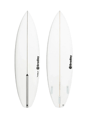 Christiaan Bradley The One 5ft 11 (27.5L) Surfboard Futures - White
