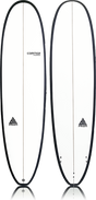 Cortez Fugitive Surfboard FCS - White-Hardboards-troggs.com