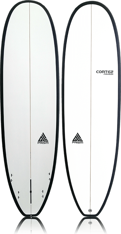 Cortez Paradox Surfboard FCS - White-Hardboards-troggs.com
