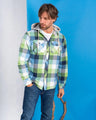 Saltrock Beale Hooded Flannel Shirt