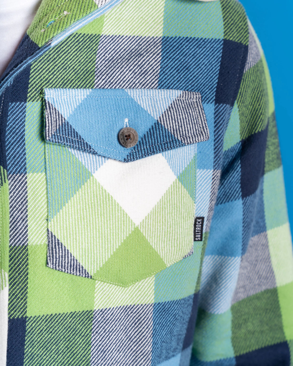 Saltrock Beale Hooded Flannel Shirt