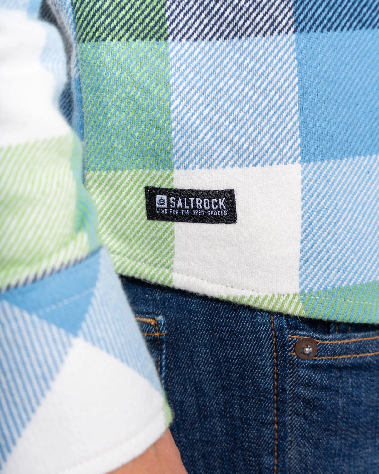 Saltrock Beale Hooded Flannel Shirt