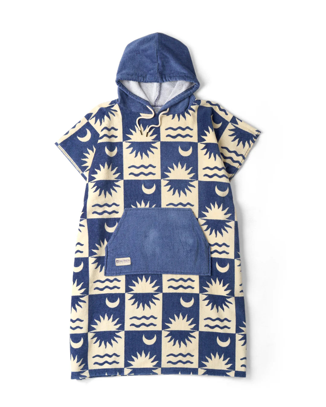 Saltrock Equinox Towelling Poncho - Dark Blue