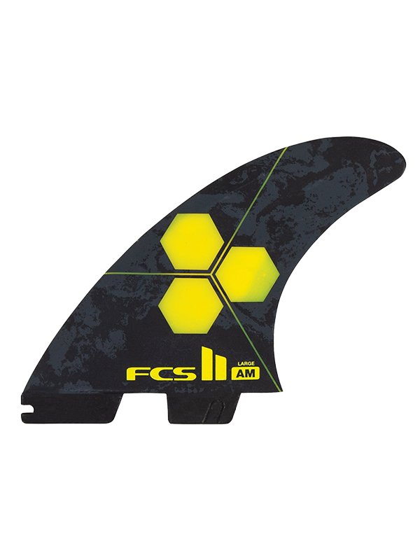 FCS 2 Al Merrick PG Carver Thruster Fins - Yellow