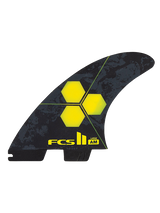 FCS 2 Al Merrick PG Carver Thruster Fins - Yellow