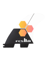 FCS 2 Channel Islands Upright PC Thruster Fins - White