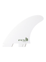 FCS 2 Carver Performance Core Thruster Fins - White