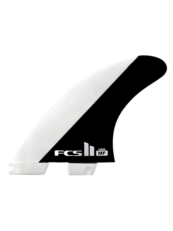FCS 2 Mick Fanning PC Tri Fins - Black/White