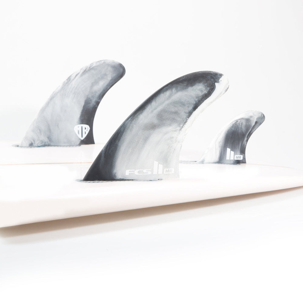 FCS 2 MR PC Twin + Stabilizer Fins - XLarge