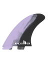 FCS 2 MR PC Twin + Stabilizer Fins - XLarge