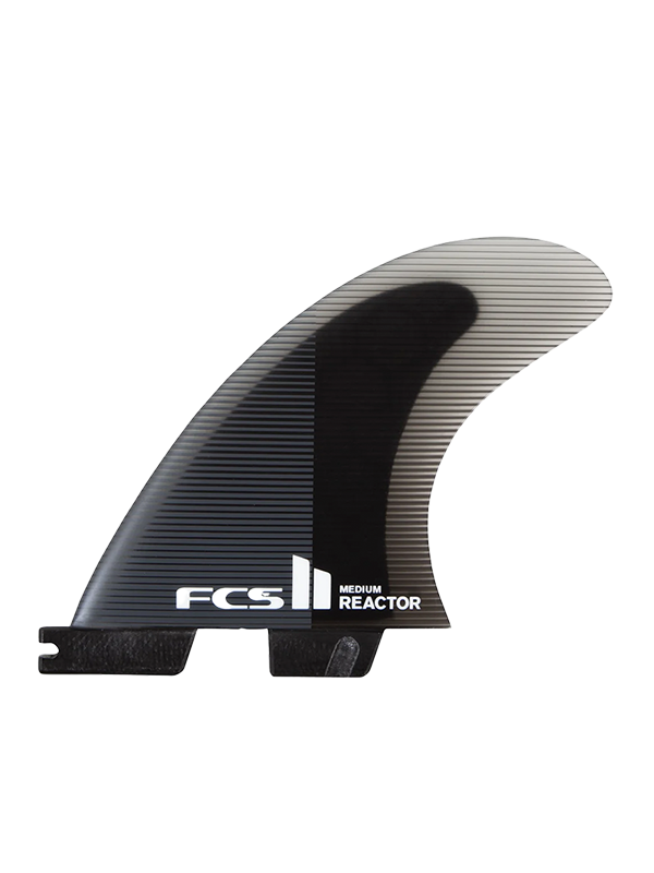 FCS 2  Reactor PC Thruster Fins - Charcoal/Black