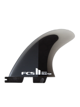 FCS 2  Reactor PC Thruster Fins - Charcoal/Black