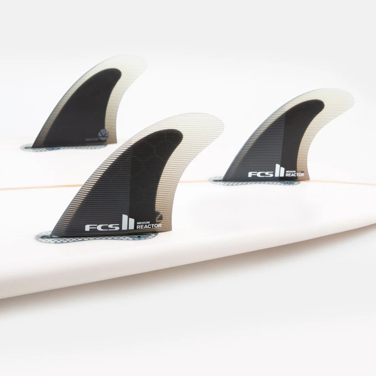 FCS 2  Reactor PC Thruster Fins - Charcoal/Black