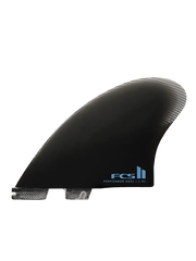 FCS 2 Performer Keel PG Twin Fins - Black