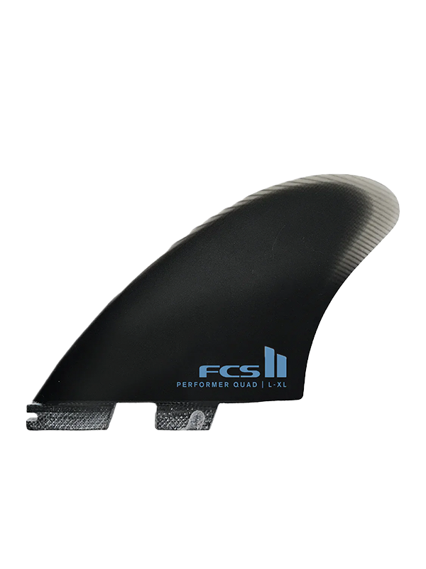 FCS 2 Performer Quad PG Fins - Black