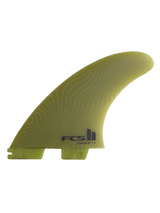 FCS 2 Carver Neo Glass EcoBlend Thruster Fins - Eucalyptus