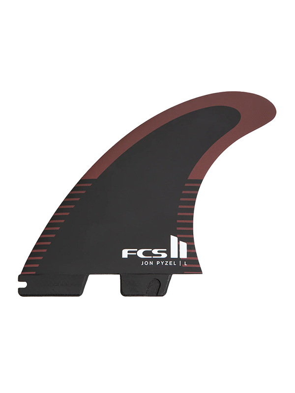 FCS 2 Pyzel PC Aircore Thruster Fins - Black/Shiraz