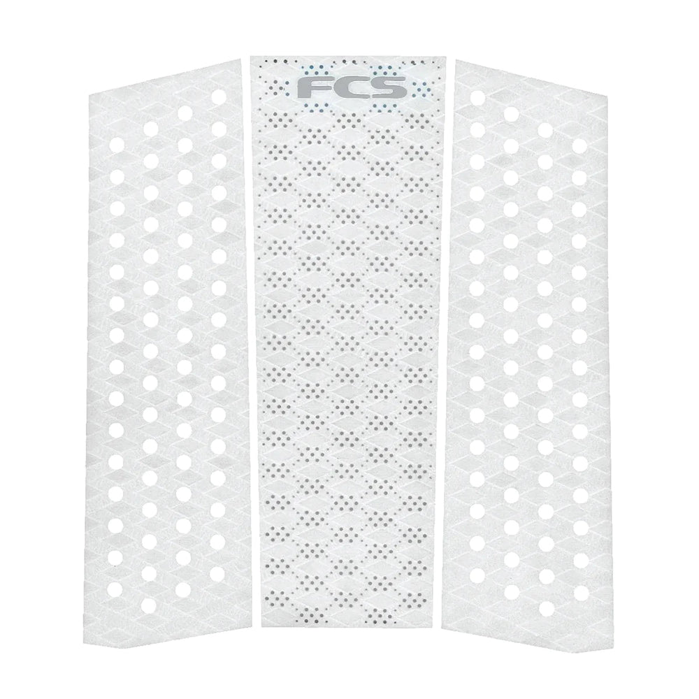 FCS T-3 Mid Eco Traction Pad - White/Cool Grey