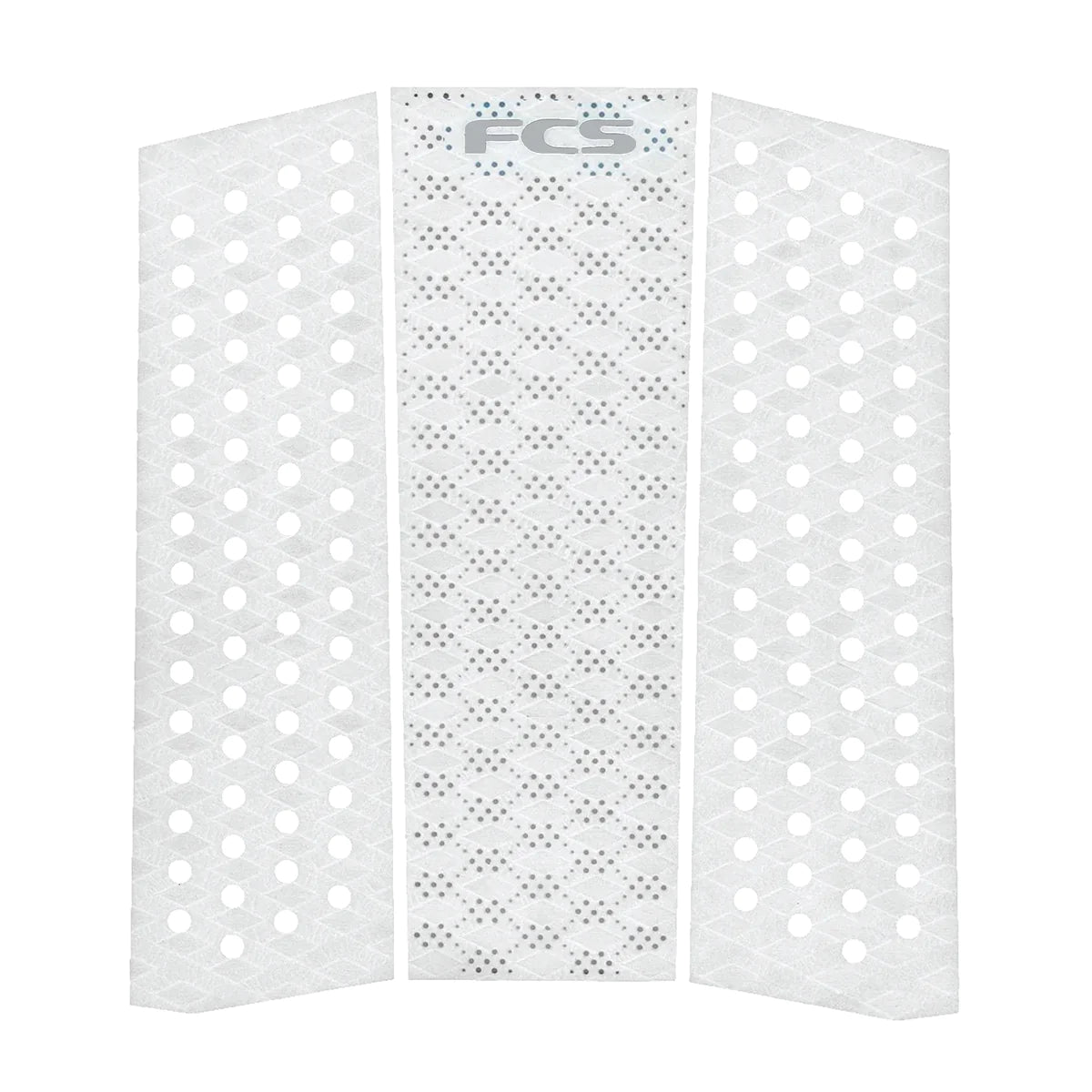 FCS T-3 Mid Eco Traction Pad - White/Cool Grey