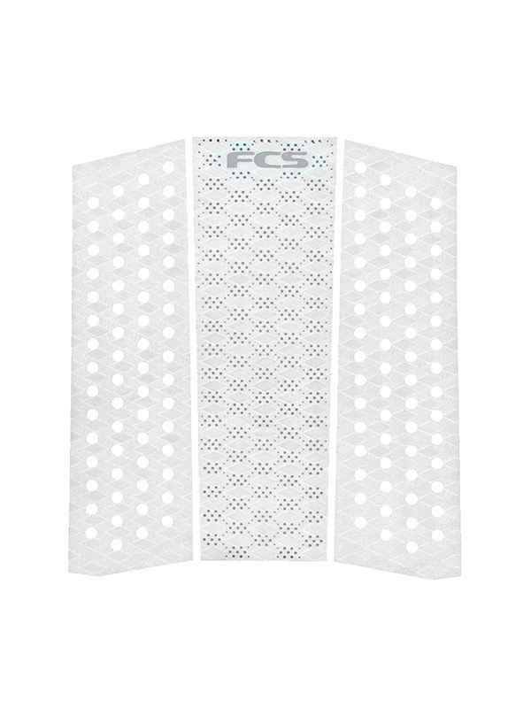 FCS T-3 Mid Eco Traction Pad - White/Cool Grey