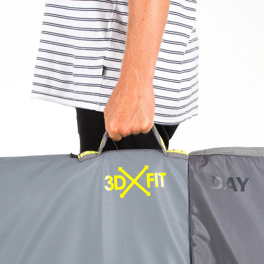 FCS Day Long Board Cover - Steel Grey/Warm Grey