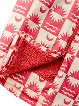 Saltrock Four Seasons Recycled Equinox Changing Robe - Coral