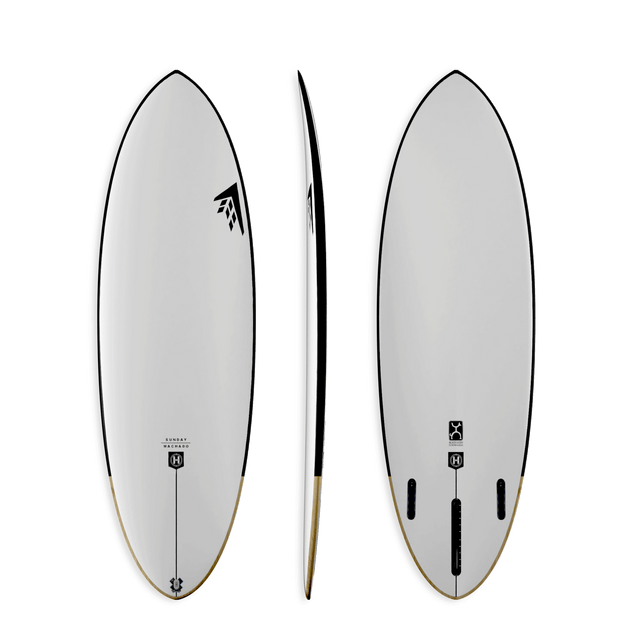 Firewire Sunday Round Pin Surfboard Futures-Hardboards-troggs.com
