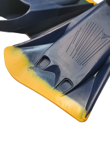 GT Classic Model Bodyboards Fins - Navy/Yellow
